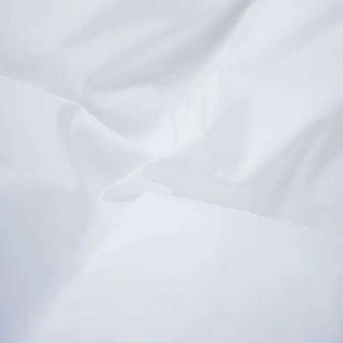 Pure Pillow Case Poplin White