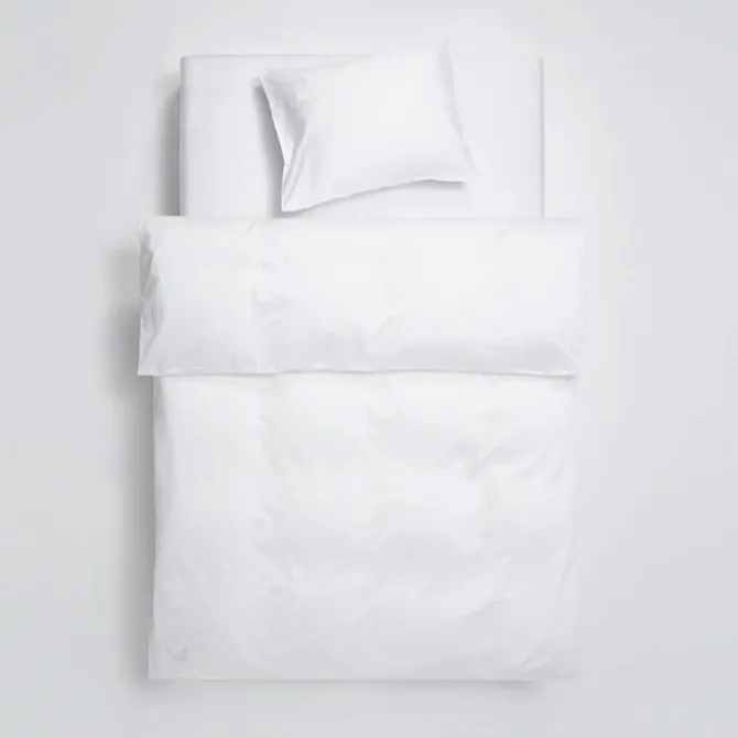 Pure Pillow Case Sateen White