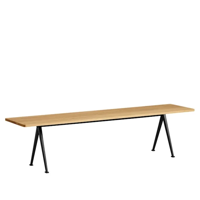 Pyramid benk 12 190 cm Black