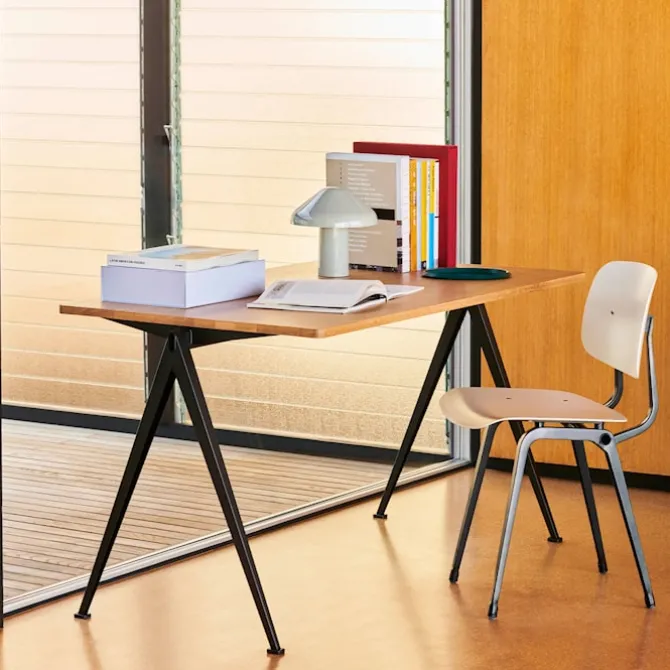 Pyramid bord 01 65 x 140 cm Beige