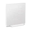 Qlocktwo Touch Pure Acrylic - Vanilla Sugar