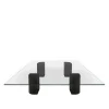 Quarter Lounge Table High 120 x 120 cm