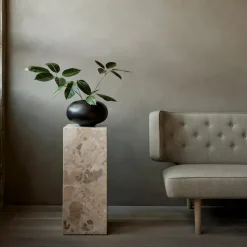 Radiohus 2-seters sofa eik