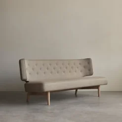 Radiohus 3-seters sofa i eik