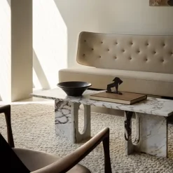 Radiohus 3-seters sofa valnøtt