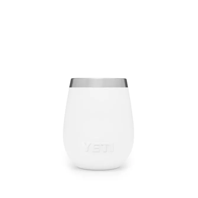 Rambler 10 Oz Wine Tumbler - White