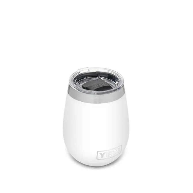 Rambler 10 Oz Wine Tumbler - White