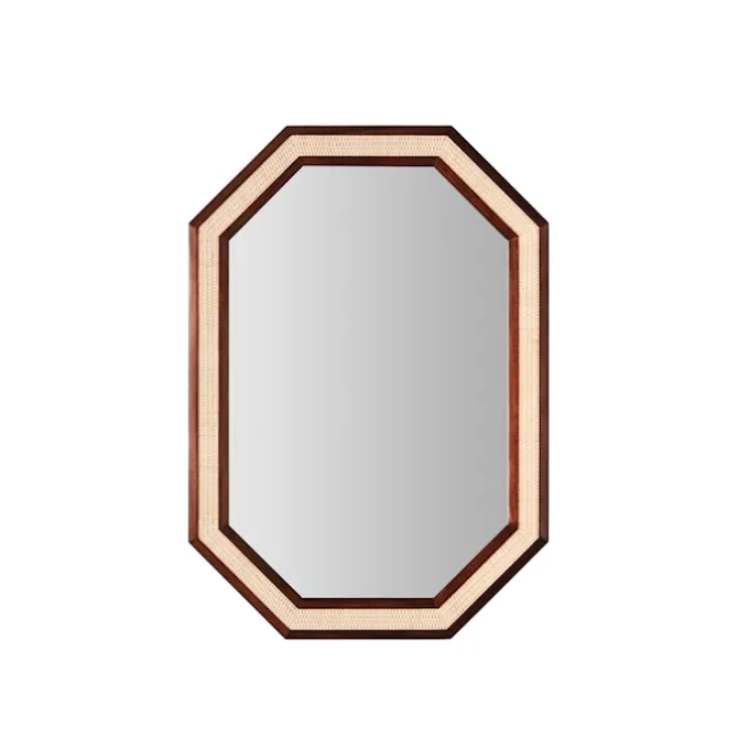 Rattan Mirror Small