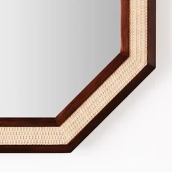 Rattan Mirror Small