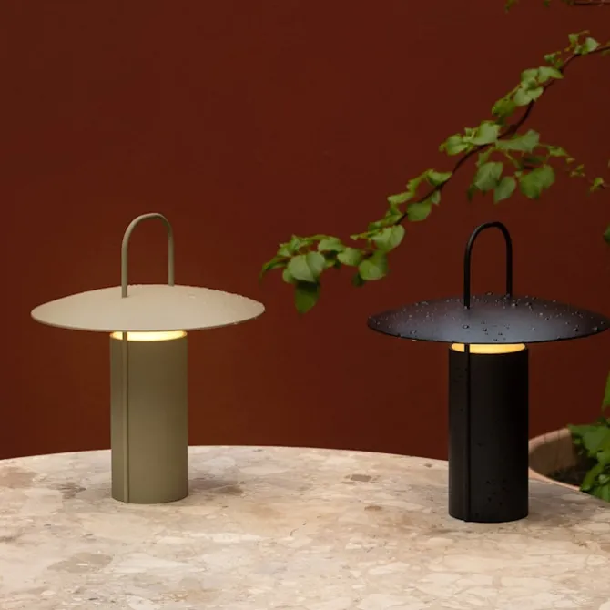 Ray bærbar bordlampe