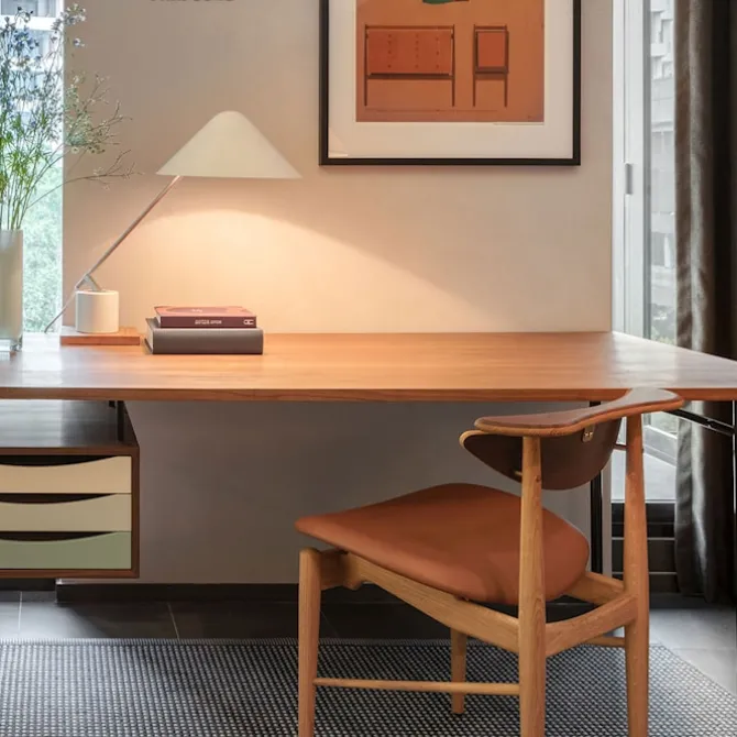 Reading stol Oak/Walnut