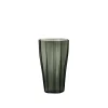 Reed Vase Smokey Green