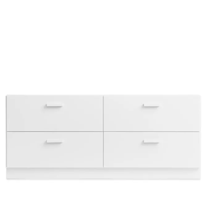 Relief Chest of Drawers Low Plinth