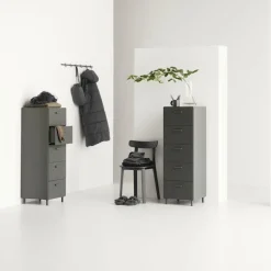 Relief Chest of Drawers Tall Legs