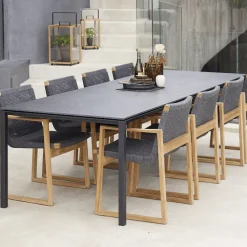 Rent spisebord 280x100 cm Lava Grey