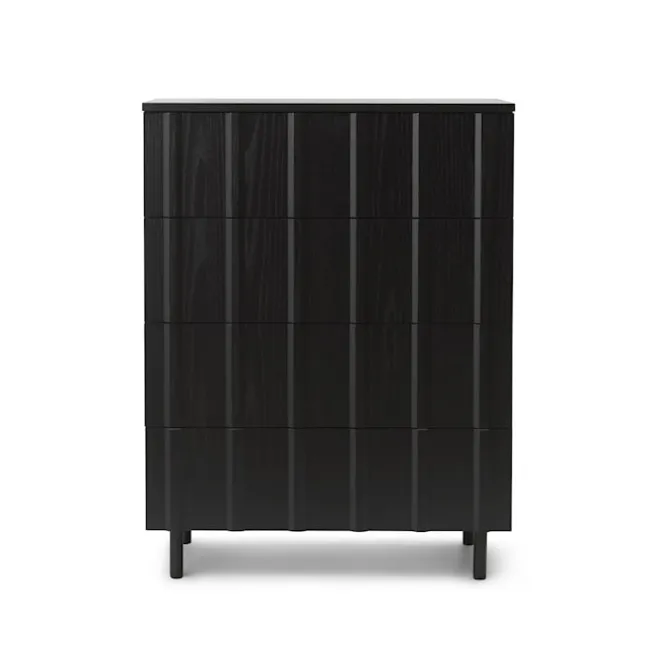 Rib Dresser 4 Drawers
