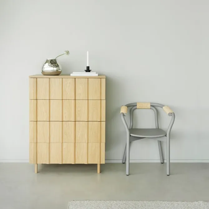 Rib Dresser 4 Drawers