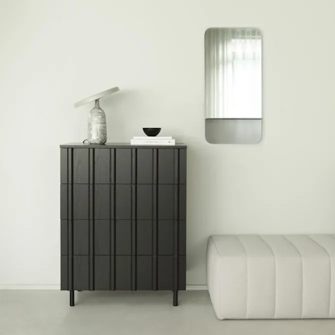 Rib Dresser 4 Drawers