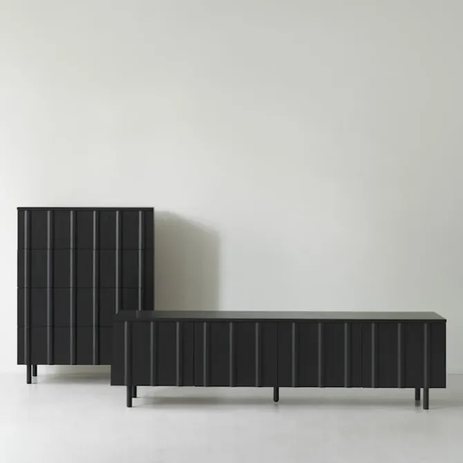 Rib Sideboard Low