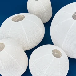 Rice Paper lampeskjerm Oblong