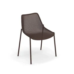 Round Chair Indian Brown