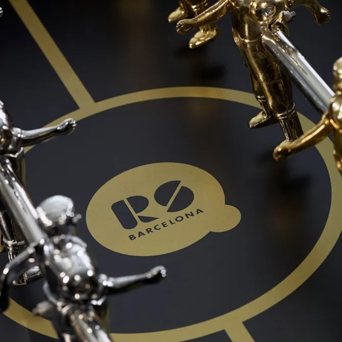 RS3 Wood Gold Football Table