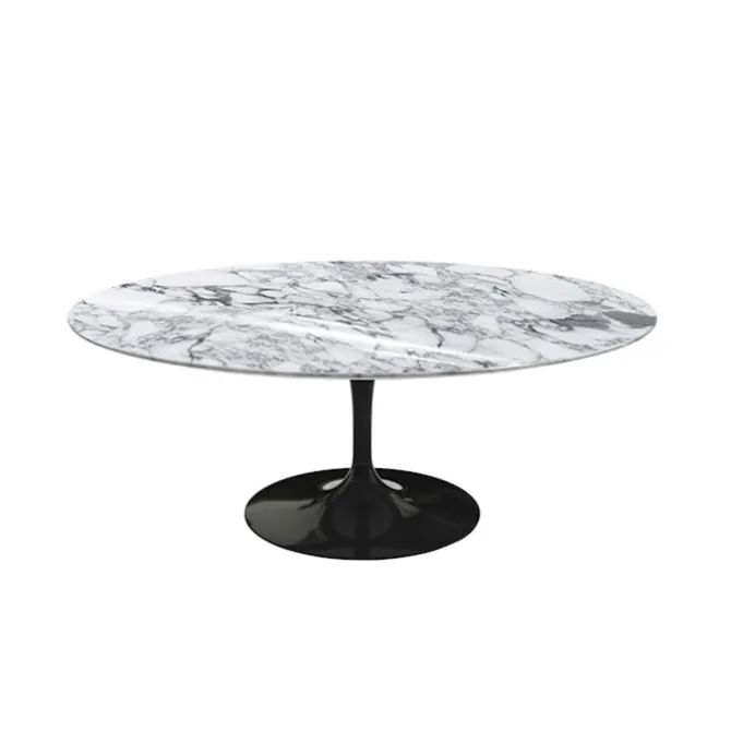 Saarinen Oval Sofabord Black