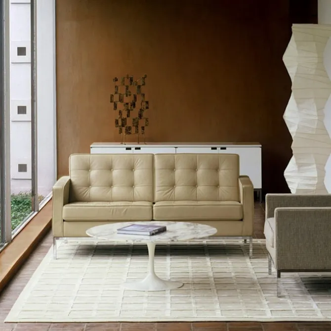 Saarinen Oval Sofabord White