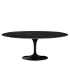Saarinen Oval spisebord 198 cm Black