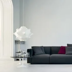 Saarinen Round sidebord Ø 51 cm White