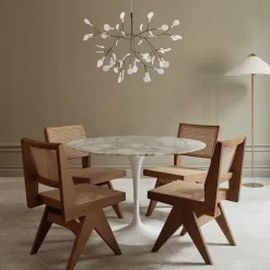 Saarinen Round spisebord Ø 152 cm Black