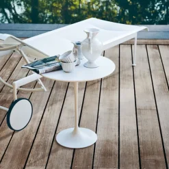 Saarinen Round utendørs salongbord Ø 51 cm