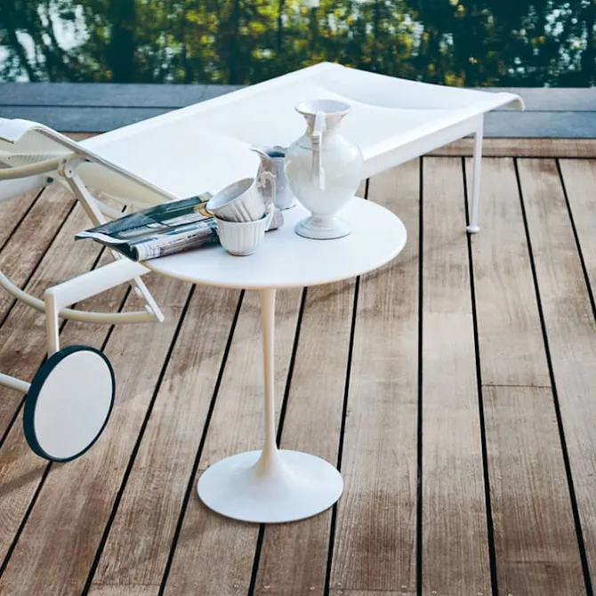 Saarinen Round utendørs salongbord Ø 51 cm