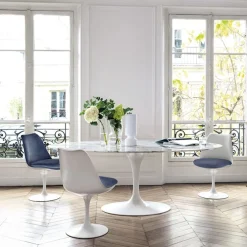 Saarinen Tulip stol White