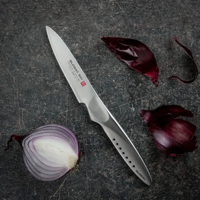 SAI-F01 Grynkniv Fulltskaft, enkeltstål 9 cm