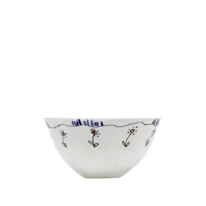 Serving Bowl M Anemone Milk - Set of 2