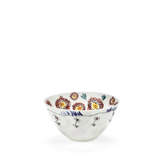 Serving Bowl M Anemone Milk - Set of 2