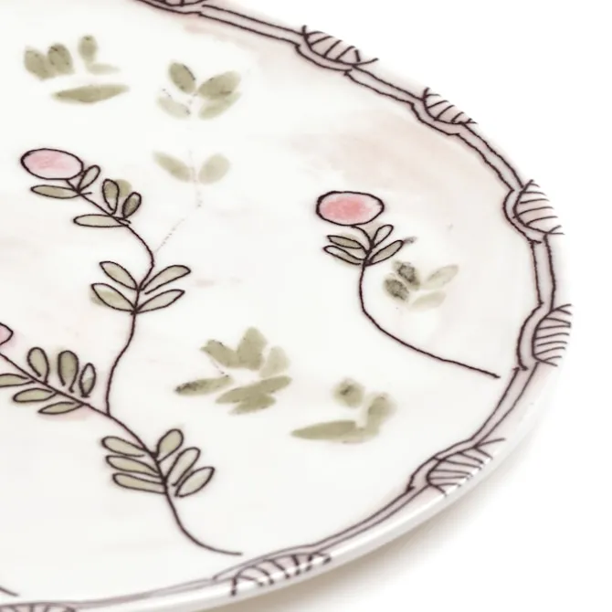 Serving Plate S Mirtillo Nude