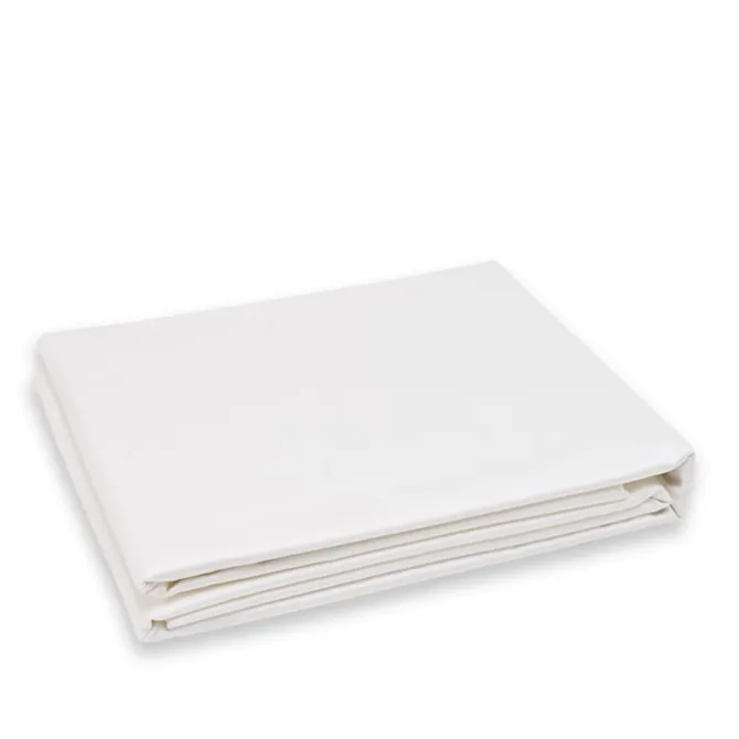 Shade kuvertsydd underlaken satin crisp white