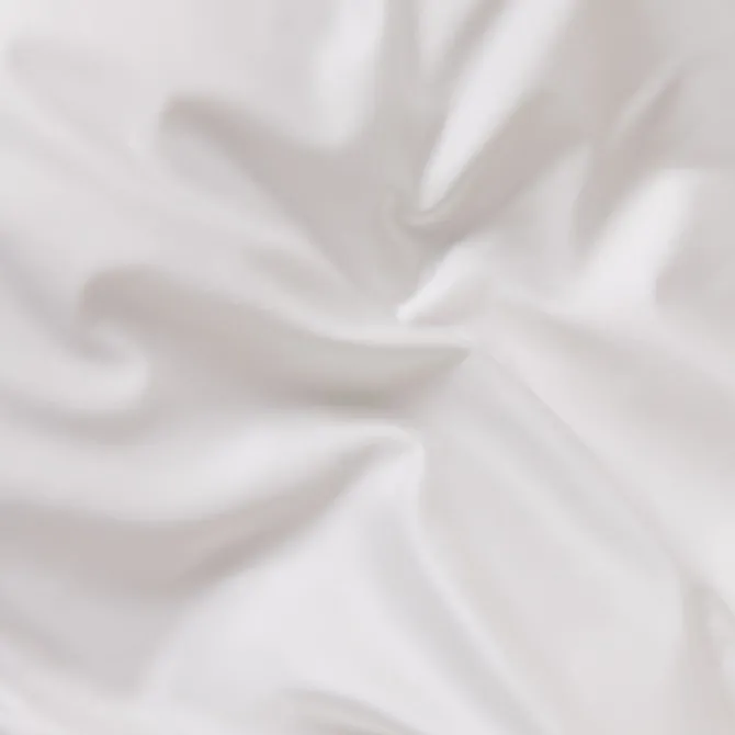 Shade kuvertsydd underlaken satin crisp white