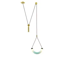 Shape Up Pendant Arc Celadon