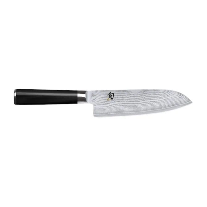 Shun Classic Santoku-kniv 18 cm, Svart skaft