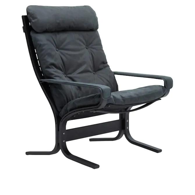 Siesta Classic High Black with Armrests