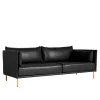 Silhouette 3-seters sofa Matching Piping/Oiled Oak