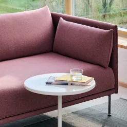 Silhouette 3-seters sofa Matching Piping/Oiled Oak