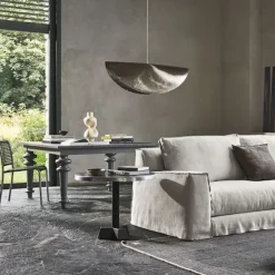 Silver Suspension Lamp