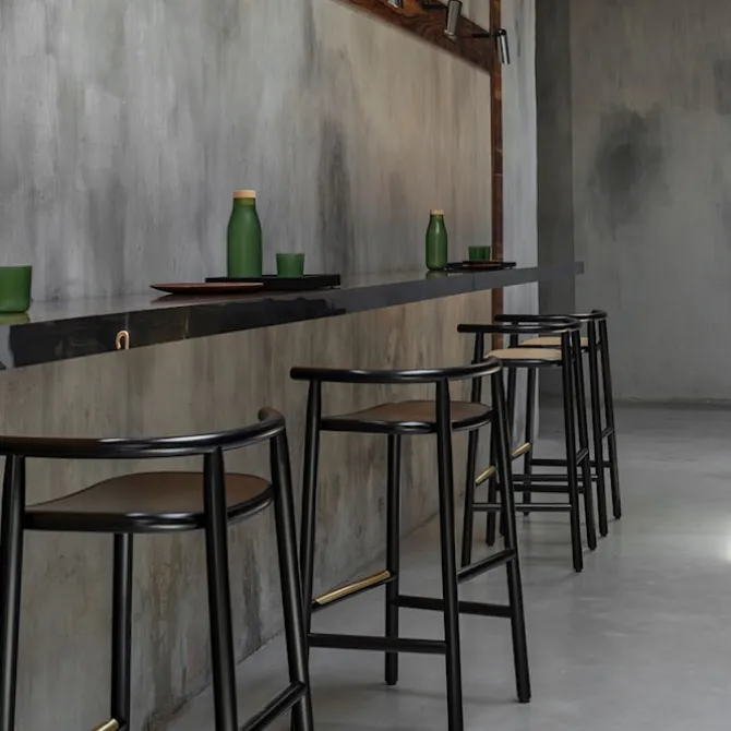 Single Curve Barstool