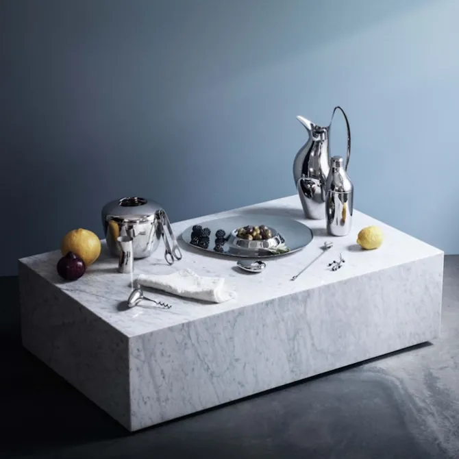 Sky Ice Bucket & Ice Tongs