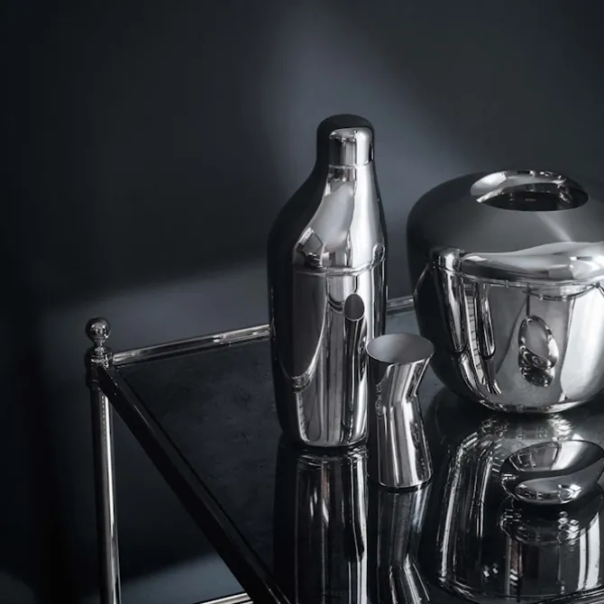 Sky Ice Bucket & Ice Tongs
