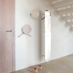 Slot Coat Rack Mirror